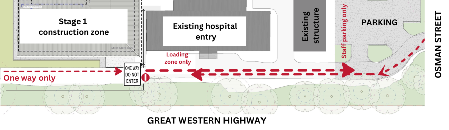 Blayney MPS Redevelopment: Temporary traffic and parking changes